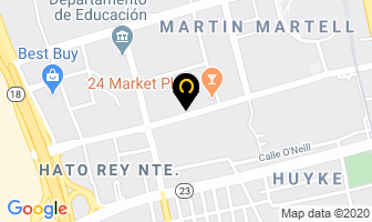 Mapa de The Office Shop en San Juan