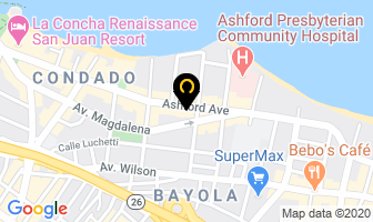 Mapa de Wasabi Sushi Bar en Santurce