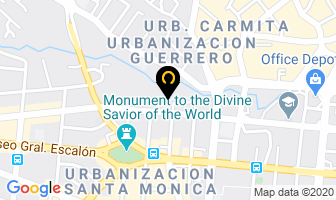 Mapa de A&v Computadoras en San Salvador
