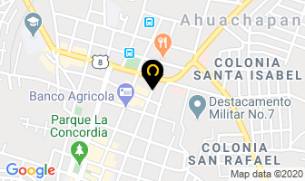 Mapa de Agroservicio El Arado en Ahuachapán