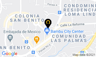 Mapa de All Service en San Salvador
