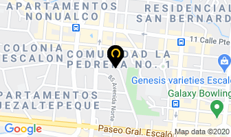 Mapa de Altesa en San Salvador