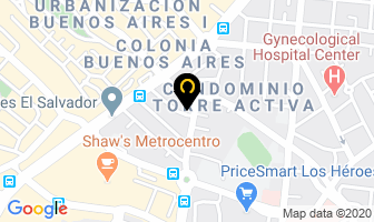 Mapa de Aprossi en San Salvador