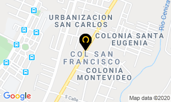 Mapa de Auto Repuestos HasbÚn en Sonsonate