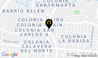 Mapa de Auto Servicio Mejicanos en San Salvador