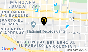 Mapa de Automotriz Quintanilla en Santa Tecla
