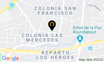 Mapa de Banquetes Glamour en San Salvador