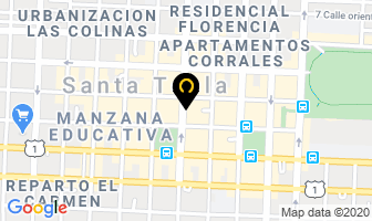 Mapa de Biblioteca Dr Manuel Gallardo en Santa Tecla