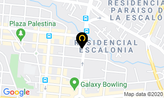 Mapa de Blue Star Security en San Salvador