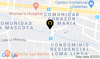Mapa de CafeterÍa Acuarius en San Salvador