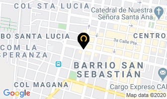 Mapa de Calzado Estrella en Santa Ana