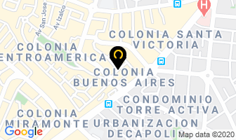 Mapa de Clínica Dental Dr Edgardo Ulises Aguilar Paredes en San Salvador