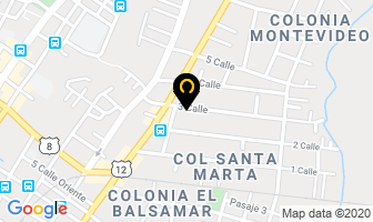 Mapa de Colegio Pablo Neruda en Sonsonate