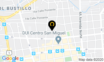 Mapa de Colegio SalvadoreÑo Israeli en San Miguel