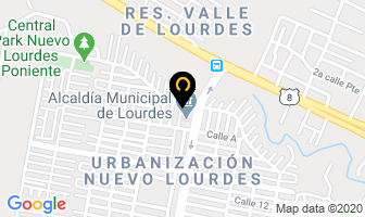 Mapa de Colegio Santa Tecla en Lourdes