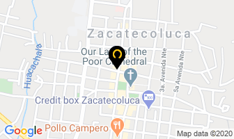 Mapa de Comercial El Encanto en Zacatecoluca