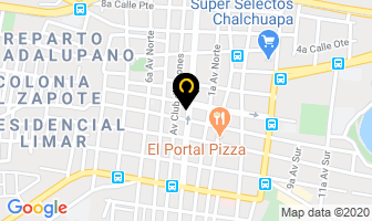 Mapa de Comercial Guerra en Chalchuapa
