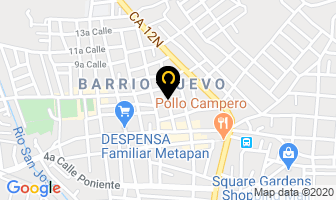 Mapa de Comercial Nuria Patricia en Metapán
