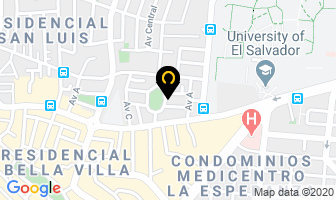 Mapa de ConfecciÓn De Uniformes en San Salvador