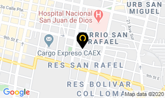 Mapa de Confecciones MoisÉs en Santa Ana