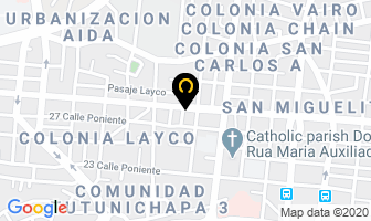 Mapa de Constru Arq en San Salvador