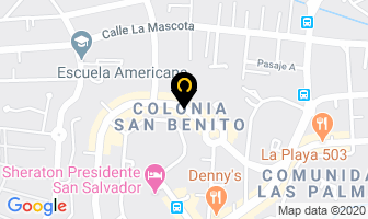 Mapa de Construcciones Nabla en San Salvador