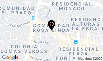 Mapa de Cosba en San Salvador