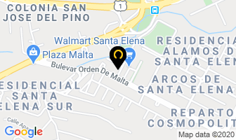 Mapa de D'cora en San Salvador