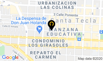Mapa de Deporte Los Gemelos en Usulután