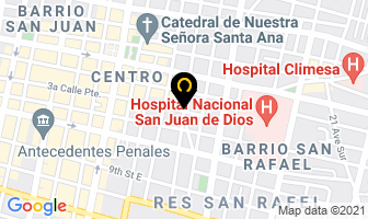 Mapa de Dicoen en Santa Ana