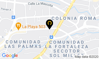 Mapa de Digital Express en San Salvador