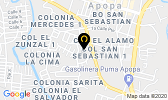 Mapa de Eco Empaques, S.a. De C.v. en Apopa