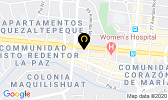 Mapa de El Gorrito en San Salvador