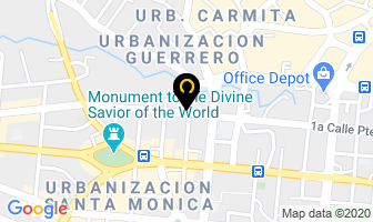 Mapa de Equi-servis en San Salvador