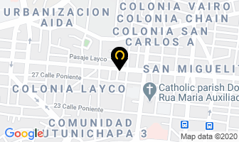Mapa de Estudio Arq en San Salvador
