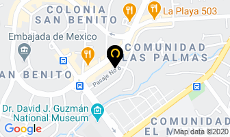 Mapa de Eventos Y Banquetes Wendy en San Salvador