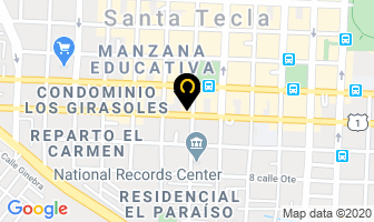 Mapa de Farmacia Esmeralda en Santa Tecla