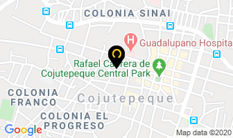 Mapa de Farmacia La Salud en Cojutepeque