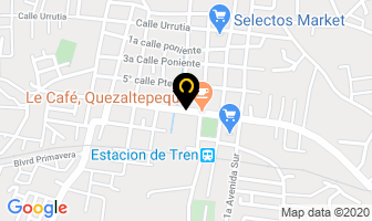 Mapa de Farmacia Promesas en Quezaltepeque