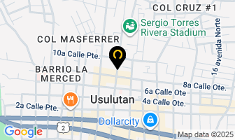 Mapa de Farmacia Santa Isabel en Usulután