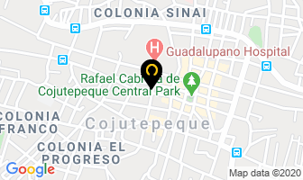 Mapa de Foto Estudio Guzman en Cojutepeque