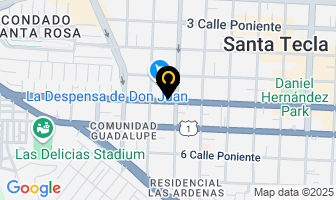 Mapa de Fq Dental en Santa Tecla