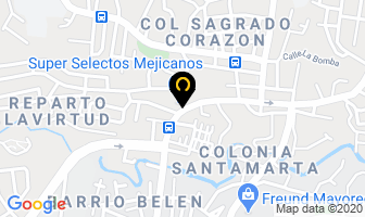Mapa de FrÍo Glacial en San Salvador