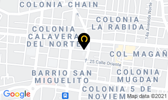 Mapa de Frioservicio en San Salvador