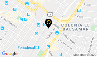 Mapa de Funerales SinaÍ en Sonsonate
