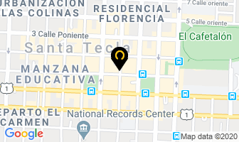 Mapa de Funeraria Vida Eterna en Sensuntepeque