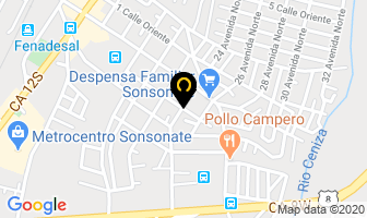 Mapa de GrÚas GaldÁmez en Sonsonate