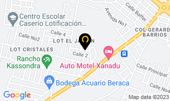 Mapa de Grúas Macal en Santa Ana