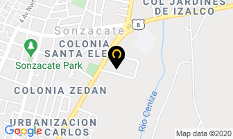 Mapa de Hotel Agape en Sonzacate