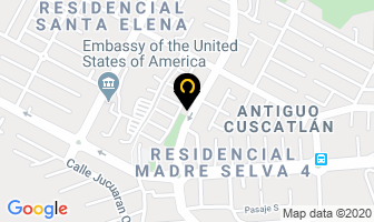 Mapa de Hotel Berlin en Santa Tecla